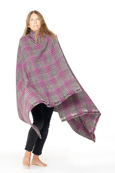 Tangier Plaid Shawl